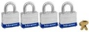 3008D Master Lock Non-Rekeyable Laminated Steel Pin Tumbler Padlock 1-9/16 (40Mm)