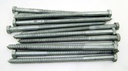 (10) Galvanized Hex Head 5/8 X 12" Lag Bolts Wood Screws