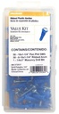 Hillman 0.164 In. Dia. X 1-1/4 In. L Plastic Pan Head Ribbed Anchor Kit 101 Pk