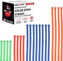 Boxer Assorted Color Rubber Bungee Cords 20 Pack – Heavy Duty 100% EPDM Bungee Straps with S Hooks – Wider & Stronger, Water Proof, UV Stable – Assorted Color Sizes 10” 15” 21” 31”
