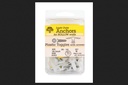 Hillman 1/8 In. Dia. X 1/8 Small In. L Plastic Pan Head Pop-Toggle Anchors 10 Pk