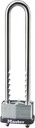 2-Pack 517D Laminated Padlock with Long Shackle