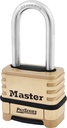 Master Lock 1175LHSS Proseries Set Your Own Combination Lock, 2-1/4" Wide, Brass
