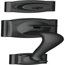 Schlage F92-CAM Camelot Dummy Exterior Handleset from the F-Series, Matte Black