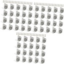 GLEAVI Cupboard Shelf 60 Pcs Corner Code Thicken Metal Corner Stainless Steel Stainless Steel Shelf