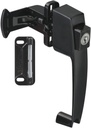 National Hardware N178-376 V1317 Pushbutton Latches in Black, 1-3/4"