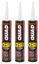 OSI Quad Brown/Bronze 219 Window, Door and Siding Sealant 10-Fluid Ounce Cartridge (1637196) (Thrее Рack)