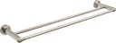 American Standard 7105224.295 Studio S 24 Inch Double -Towel Bar, Brushed Nickel