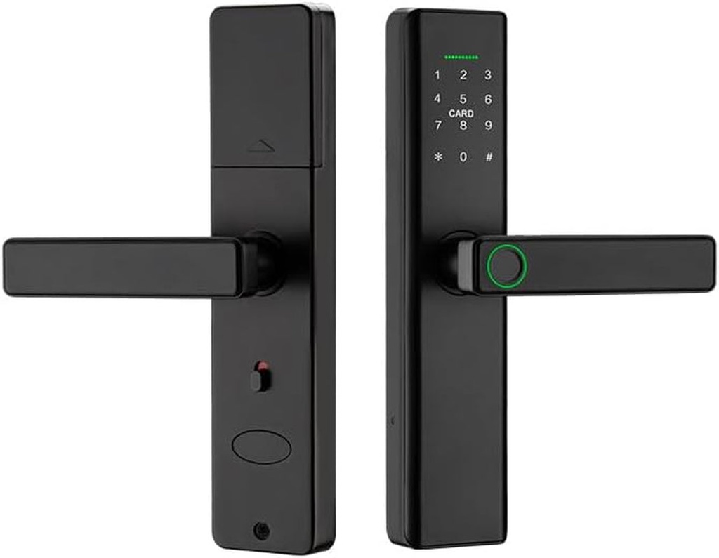Smart Fingerprint Door Lock with Touch Screen & Remote Access