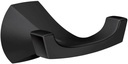 Moen MY8703BL Lindor Matte Black Double Robe Hook Matte Black