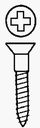 Hillman No. 14 X 1-1/4 In. L Phillips Flat Head Zinc-Plated Steel Wood Screws 100 Pk