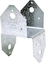 Simpson Strong Tie BC46Z ZMAX Galvanized 18-Gauge 4X6 Post Cap/Base 10-Per Box