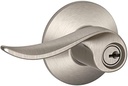 SCHLAGE Lock Company F51ASAC619 Sacramento Entry, Satin Nickel