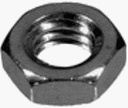 Hillman 10 Stainless Steel SAE Screw Nut 100 Pk