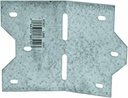 Simpson Strong Tie LS30 18-Gauge 3-3/8 In. Adjustable L-Angle 50-Per Box