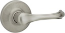 Kwikset Dorian Hall/Closet Lever in Satin Nickel