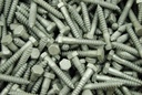 (30) Hex Head 1/2 X 3-1/2 Lag Bolts Galvanized Wood Screws