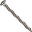 Hillman 823304 10 X 3 In. Pan Head Sheet Metal Screws Stainless Steel - Box of 50