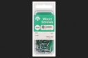 Hillman No. 8 X 2-1/2 In. L Phillips Flat Head Zinc-Plated Steel Wood Screws 8 Pk