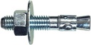 Hillman Wedge Anchor 3/8 " X 2-1/4 " Zinc Plated Steel