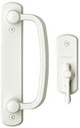 Andersen Albany 2-Panel Gliding Patio Door Hardware Set in White