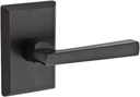 Baldwin PV.TAP.R.RSR.481.6L.DS Taper Right-Handed Privacy Lever with Rustic Arch Rose, Dark Bronze