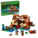LEGO Minecraft the Frog House Building Toy for Kids, Minecraft Toy Featuring Animals, a Toy Boat and Minecraft Mob Figures, Gaming Gift for Girls and Boys Ages 8 and Up, 21256