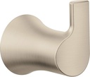 Moen YB0203BN Doux Single Robe Hook, Brushed Nickel