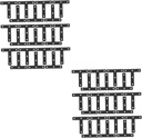 40 Pcs T-Pattern Patch Brace Brackets for Wood Brackets for Braces Metal Brackets for Wood T Shape Mending Plate Home Furniture Corner Brackets Shelf Support Flat Brackets T Braces