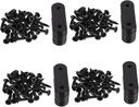 ULTECHNOVO 96 Pcs Connector Stainless Straight Braces Metal Brackets for Wood Mending Plate Metal Braces for Wood Stainless Steel Straight Brace Brackets for Braces