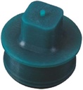 Caplugs PTM-3 - PTM-SH Series - Ultrabake Silicone Pipe Thread Masks, Dark Red, Bag of 25, Plug OD 3.294", Masking, Plugs, Reusable, Watertight, Protection and Finishing, Temp Resistant