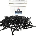 Ace Screws #15 3” (1000Pc) FM Approved Commercial Roofing Fasteners Black, Self Tapping into Metal and Wood Roof Decks, EPDM, TPO, Insulation, Goes with Ace Screws Plates to Meet All Roofing Tasks