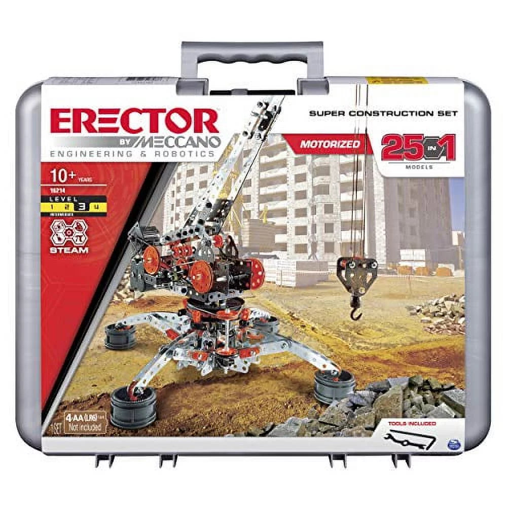 Meccano Super Construction 25-in-1 Motorized Building Set
