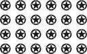 Simpson Strong Tie APDTS3 Outdoor Accents® Mission Collection® ZMAX®, Black Powder-Coated Decorative Star, 24-Pack