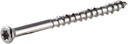 Simpson Strong Tie T07225WPB 7 X 2-1/4" Trim Head Star Drive Hardwood Decking Screws 316 Stainless Steel - 1750 per Package