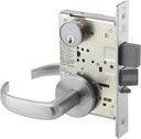 Yale PBR 8847FL 626 Heavy Duty Mortise Lockset, Lever, Apartment Corridor Lock