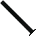 36 In. Speed Brace Island Stealth Heavy Duty Bracket, Black