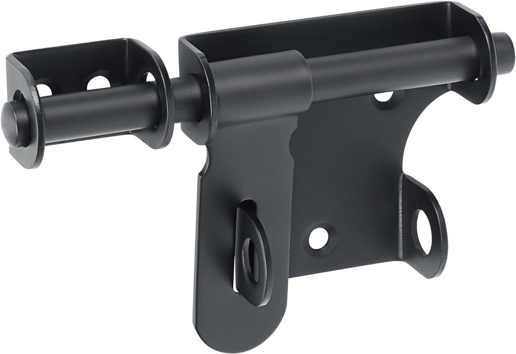 Alise 4-Inch Stainless Steel Gate Latch with Padlock Hole