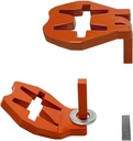 T-Post Gate Hinge Pins, Hang a Gate from a Metal T Post, Easy to Install,Hang a Gate of Any Farm or Garden from a Metal T Post