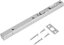 Zerodis Door Bolt 304 Stainless Steel Door Flush Lock Security Lever Action Gate Bolt with Strike and Screws (10Inch)