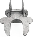 HITTITE 1-3/8" Kennel Gate Latch Butterfly Latches, Chain Link Fence Gate Latch Lock for Dog Kennels and Kennel Panels from 1-1/4'' to 1-3/8" Kennel Gate Frame