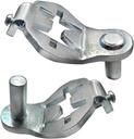T-Post Gate Hinge Pins - Heavy Duty Gate Hanger, Hang a Gate from a Metal T Post for Farm, Garden & Backyard, Easy to Install