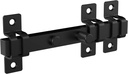National Hardware N166-033 7.8-In Industrial Black Gate Latch