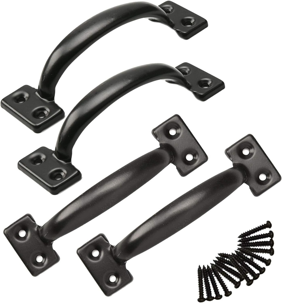 Tambee Metal Gate Pull Handle for Wooden Fences