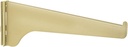 Knape & Vogt 180BR 8" 8" Brass Shelf Brackets