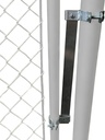 Sta-Klos Gate Closer – Self Closing for Outdoor Gate, Dog & Pool Gate, Chain Link Fence Spring, Gate Spring, Gate Hardware, Self Closer for Door, Automatic, Adjustable Tension – Made in USA