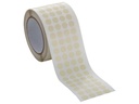 Caplugs AD006MM - AD-SH Series - Anodizing Discs, Tan Vinyl Tape, Disc Diameter 0.236", 5000 per Roll, Masking, Anodizing, Chemical Resistant, Abrasion Resistant, Protection and Finishing
