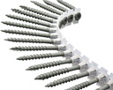 Grip Rite Prime Guard PGP212CBK Number-2 Square Drive Flat Head Coarse Thread 800-Count by 2-1/2-Inch Collated Exterior Deck Screws