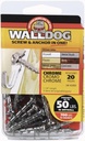 Hillman 3/16 In. Dia. X 1-1/4 In. L Chrome Pan Head Walldog Screw & Anchor 20 Pk