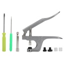 Rivet Press Hand Pliers Leather Accessory No Disassembly Required Portable Aluminum Material Snap Installation Tool for Leather Crafting for Sewing Clothing